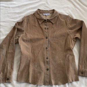 Leather jacket size L